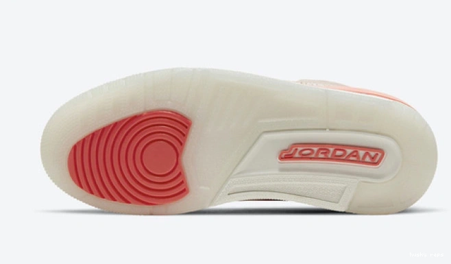 Cheap Husky CK9246-600 (W) Retro 3 Pink Jordan Rust 0709